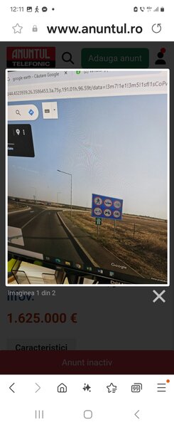 Branesti- Ilfov giratoriul cu  Autostrada Soarelui spre Bucuresti